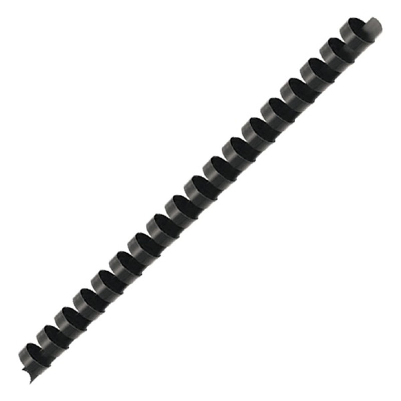 Deli 10mm 22db-os fekete műanyag spirál Deli 10mm 22db-os fekete műanyag spirál