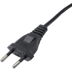 Akyga AK-RD-01A Eight power cord (VDE) cable 1,5m Black