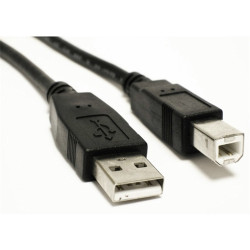 Akyga AK-USB-18 USB 2.0 Cable A-B 5m Black