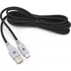 PowerA PlayStation5 USB-A - USB-C kábel 3m fekete (1516957-01)