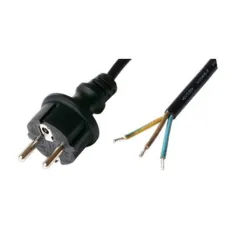 Somogyi hálózati csatlakozókábel 3x1,5mm2, 3m  (N 8-3/1,5)