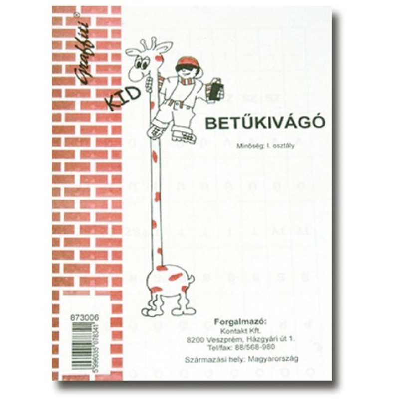 ABC garnitúra betűkivágó ABC garnitúra betűkivágó