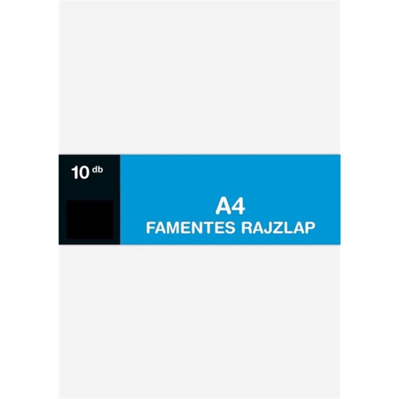 A4 120g famentes 10db rajzlap A4 120g famentes 10db rajzlap