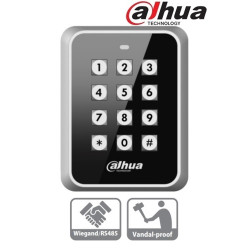 Dahua kártyaolvasó és kódzár - ASR1101M-D (RFID 125KHz, RS485 / Wiegand26/34, IK08)