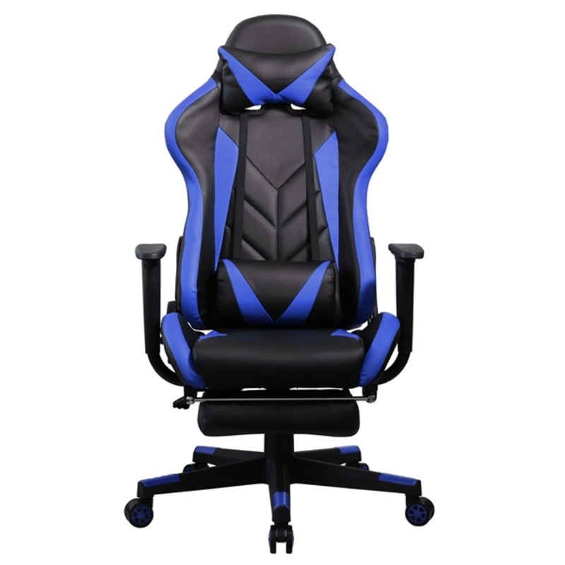 Iris GCH200BK fekete / kék gamer szék Iris GCH200BK fekete / kék gamer szék