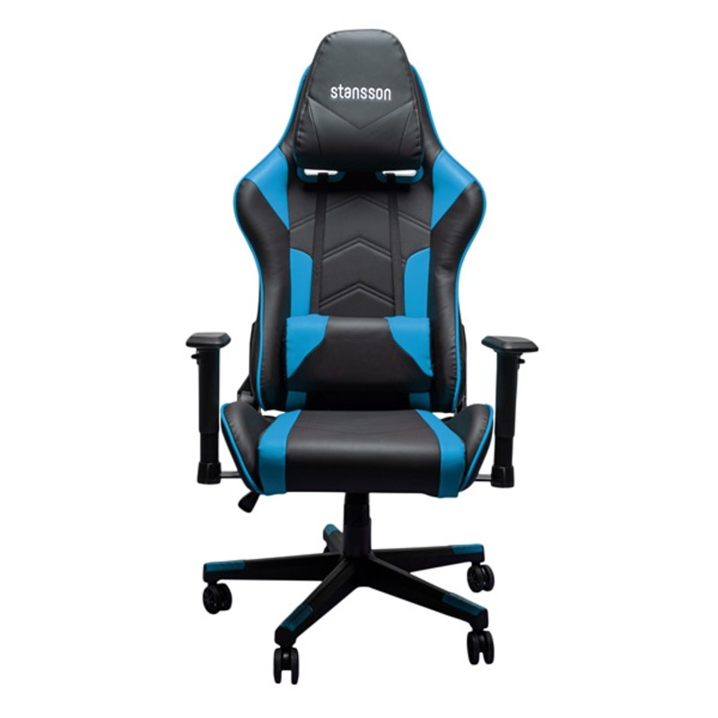 Stansson UCE602BK gaming szék fekete-kék Stansson UCE602BK gaming szék fekete-kék
