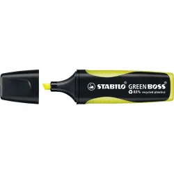Stabilo Szövegkiemelő, 2-5 mm, "Green Boss", sárga