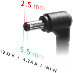 Akyga Notebook Adapter 90W ASUS Toshiba (AK-ND-10)