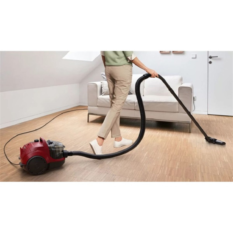 Bosch BGC21X350 Serie 4 vörös porzsák nélküli porszívó Bosch BGC21X350 Serie 4 vörös porzsák nélküli porszívó