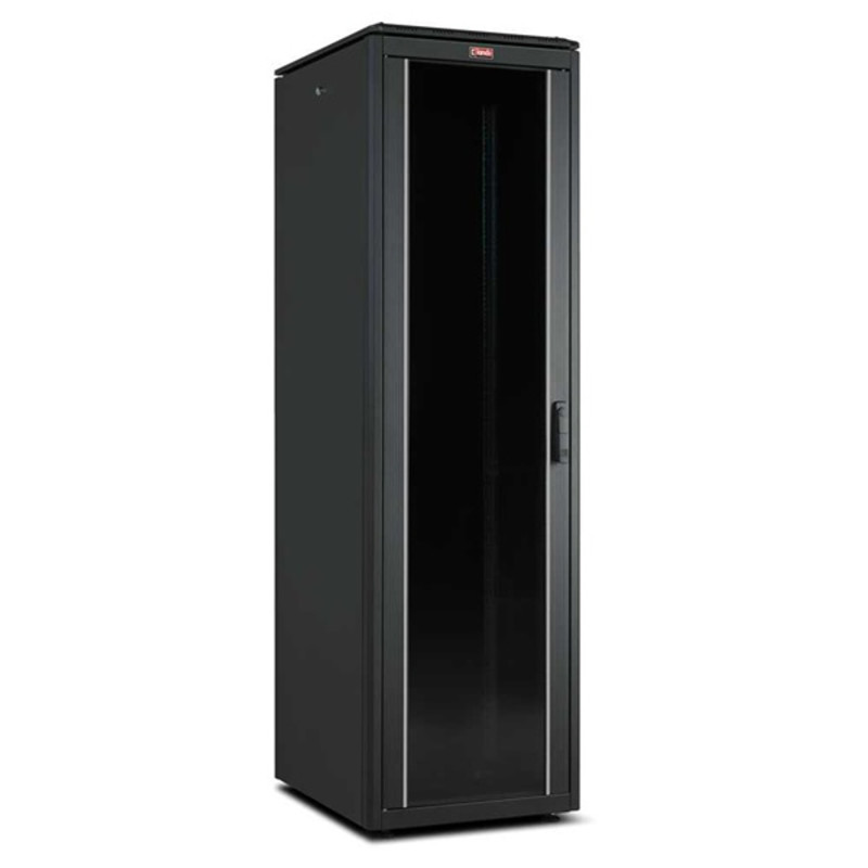 Lande LN-FS42U6080-BL-111 DYNAmic 19" 42U 600x800 fekete álló rack szekrény Lande LN-FS42U6080-BL-111 DYNAmic 19" 42U 600x800 fekete álló rack szekrény