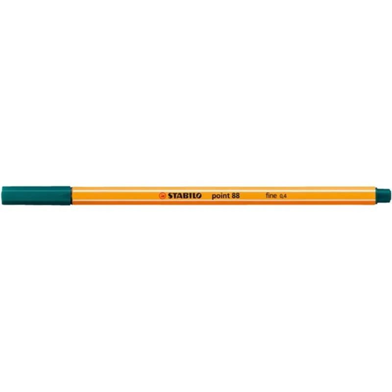 STABILO Tűfilc, 0,4 mm, STABILO "Point 88", fenyőzöld STABILO Tűfilc, 0,4 mm, STABILO "Point 88", fenyőzöld