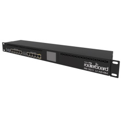 RouterBOARD 3011UiAS-RM with 1U rackmount case (EU)