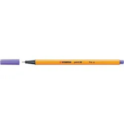 STABILO Tűfilc, 0,4 mm, STABILO "Point 88", pasztell lila