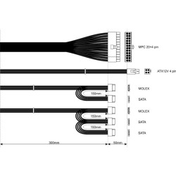 TÁP Akyga 420W - 12cm - AK-B1-420