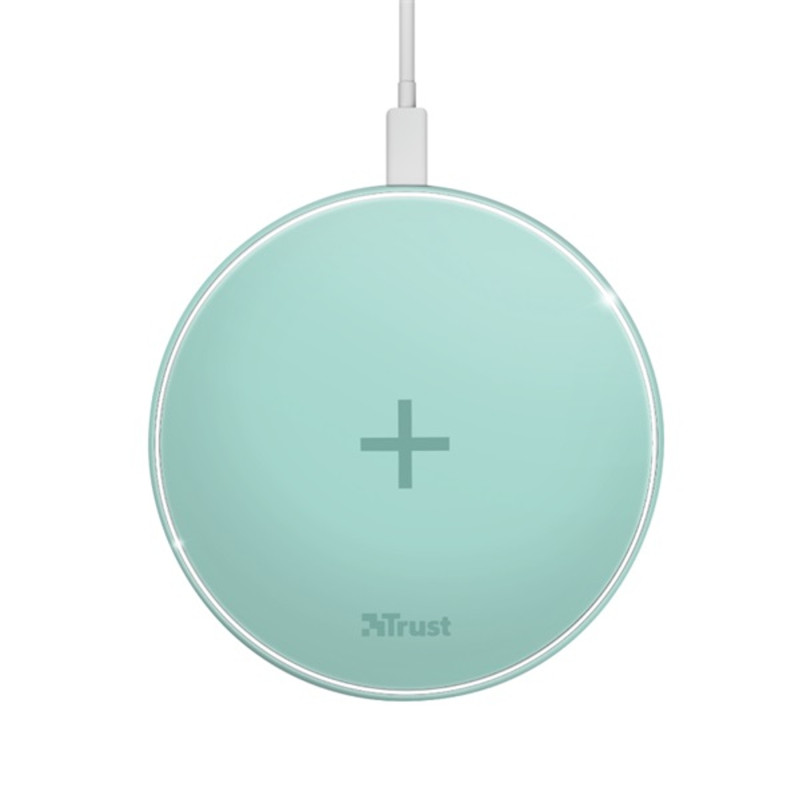 Trust Qylo Fast Wireless Charging Pad 7.5/10W Turquoise Trust Qylo Fast Wireless Charging Pad 7.5/10W Turquoise