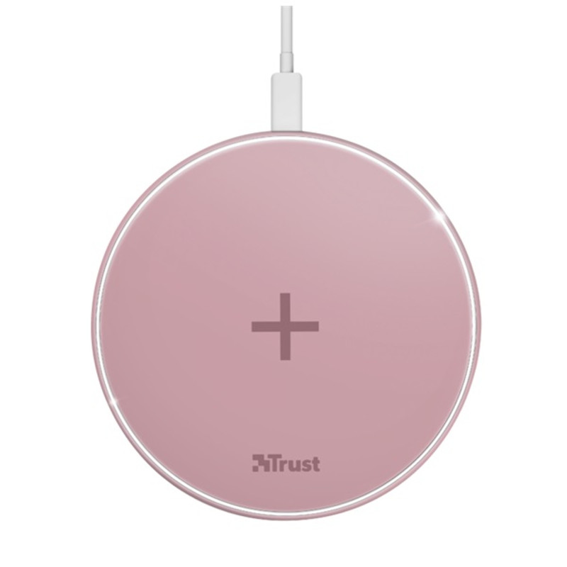 Trust Qylo Fast Wireless Charging Pad 7.5/10W Pink Trust Qylo Fast Wireless Charging Pad 7.5/10W Pink