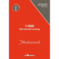 Realsystem 2022-es 1/400 éves heti beosztású gyűrűs naptár kiegészítő