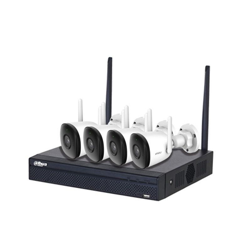 IMOU 4 csatornás NVR + 4 db WiFi IP kamera / 1TB HDD (KIT/NVR1104HS-W-S2/4-F22) IMOU 4 csatornás NVR + 4 db WiFi IP kamera / 1TB HDD (KIT/NVR1104HS-W-S2/4-F22)