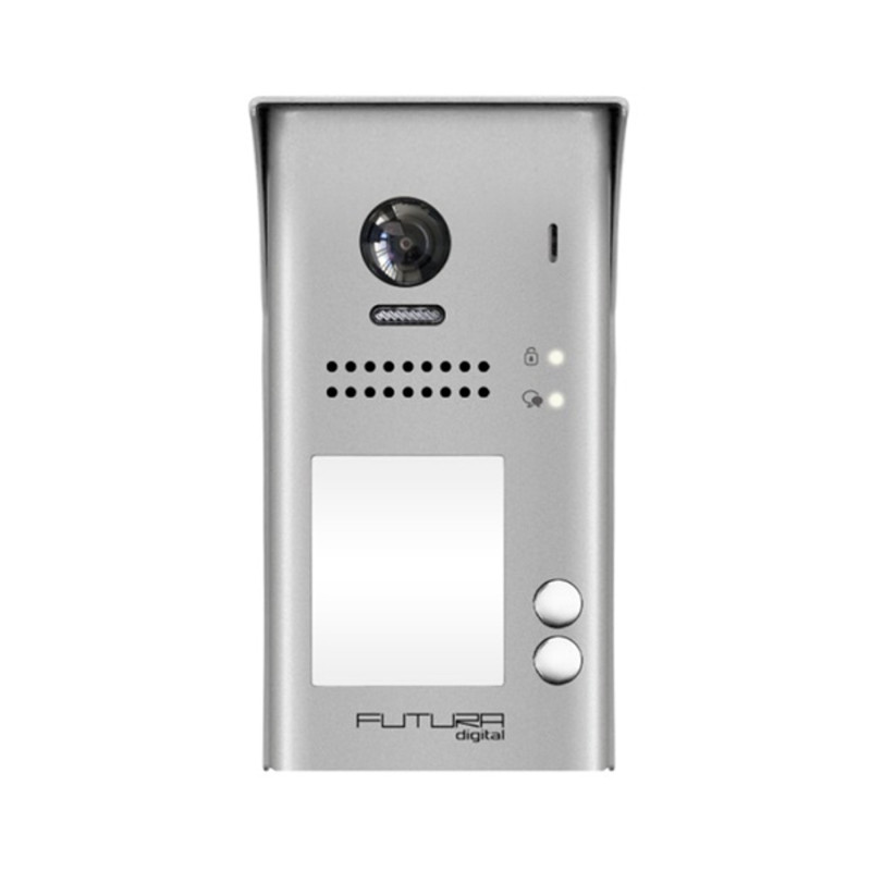 FUTURA VDT – 607C/S2 felületre szerelhető/1050-os látószög/2 lakásos/színes videó kaputelefon kamera egység FUTURA VDT – 607C/S2 felületre szerelhető/1050-os látószög/2 lakásos/színes videó kaputelefon kamera egység