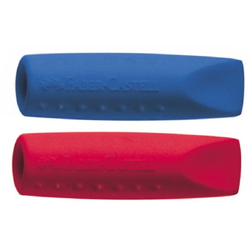 Faber-Castell Grip 2001 2db színes kupakradír Faber-Castell Grip 2001 2db színes kupakradír