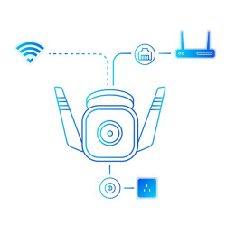 TP-Link Tapo C310 Wi-Fi smart home kültéri IP kamera