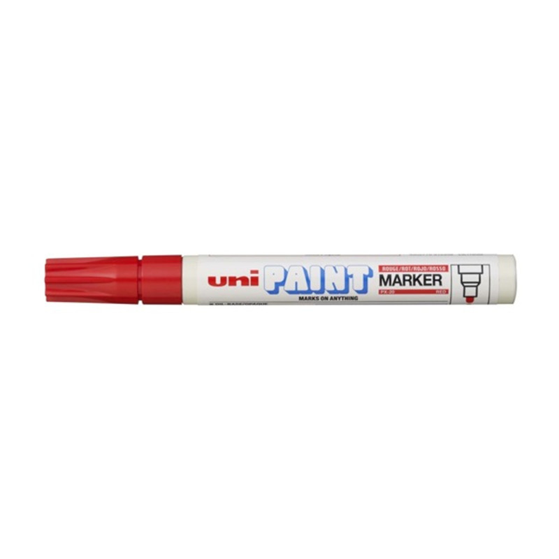 Lakkmarker 2-3mm, Uni PX-20 piros Lakkmarker 2-3mm, Uni PX-20 piros