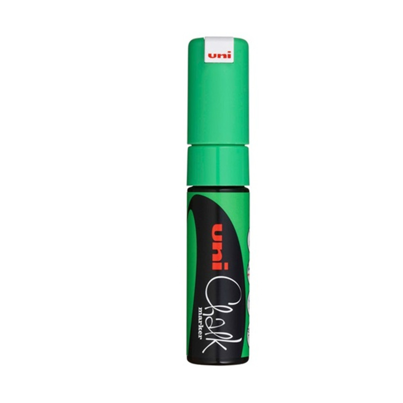 Uni Chalk PWE-8K fluor zöld folyékony krétafilc Uni Chalk PWE-8K fluor zöld folyékony krétafilc
