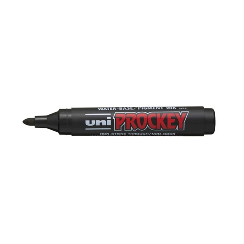 Uni PM-122 Prockey gömb hegyű fekete flipchart marker Uni PM-122 Prockey gömb hegyű fekete flipchart marker