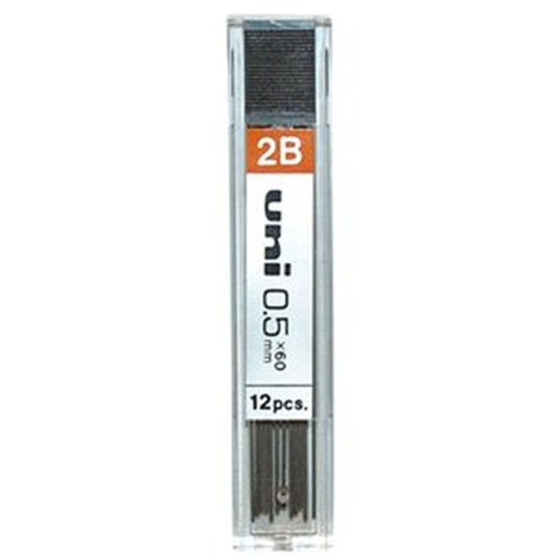 Uni UL-1405 0,5mm 2B nyomósirón betét Uni UL-1405 0,5mm 2B nyomósirón betét