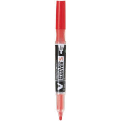 PILOT V-Board Master S táblamarker 1.3mm piros (WBMA-VS-EF-R-BG)