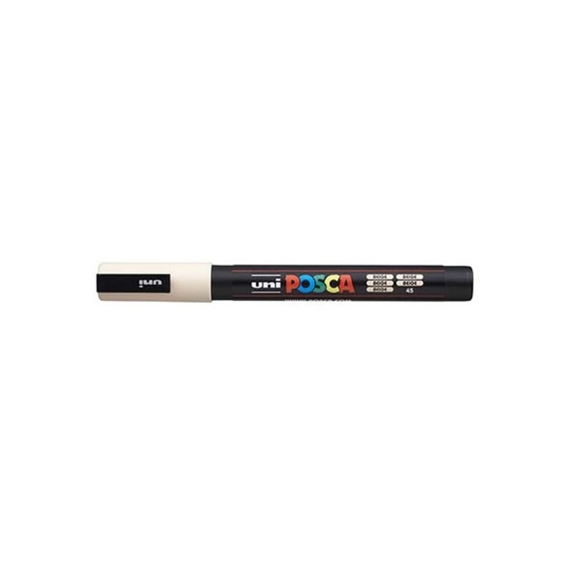 UNI POSCA Marker Pen PC-3M Fine - Beige UNI POSCA Marker Pen PC-3M Fine - Beige