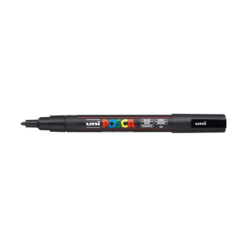 UNI POSCA Marker Pen PC-3M Fine - Black UNI POSCA Marker Pen PC-3M Fine - Black