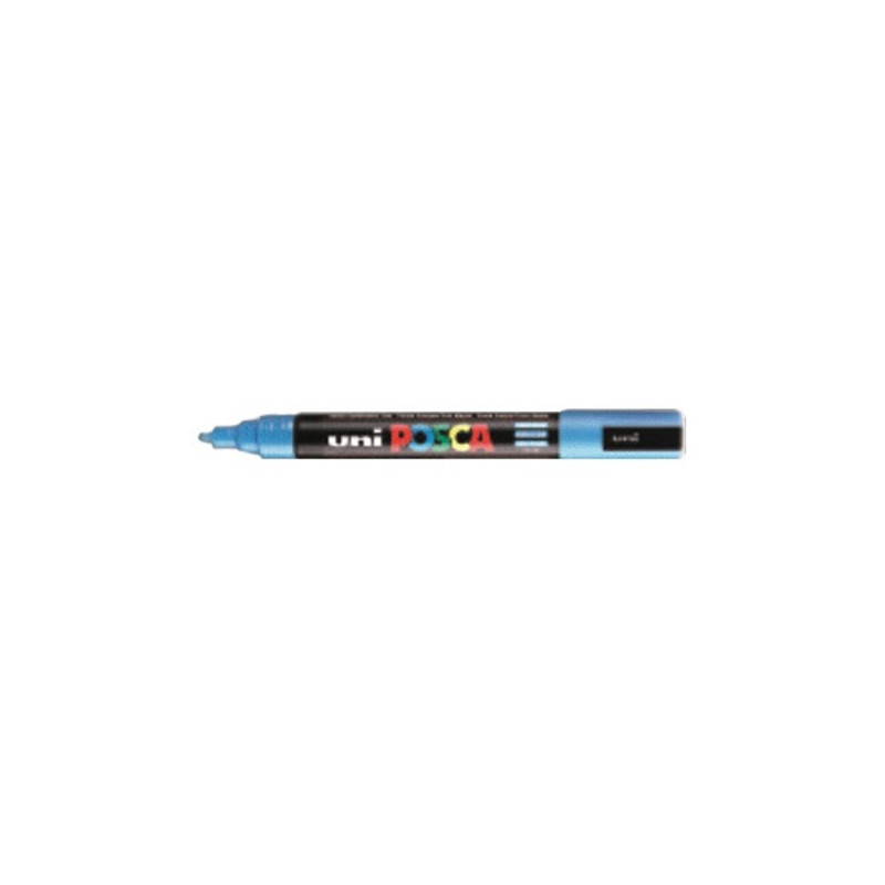 Uni POSCA PC-5M világoskék marker Uni POSCA PC-5M világoskék marker