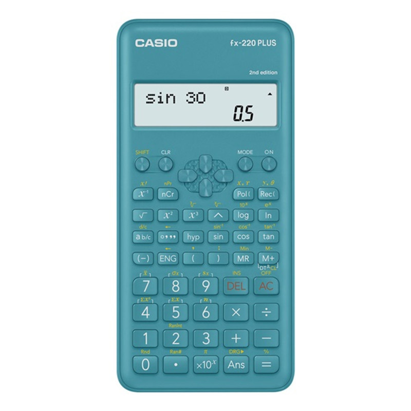 Casio FX-220 Plus 2E Tudományos számológép Cyan Casio FX-220 Plus 2E Tudományos számológép Cyan