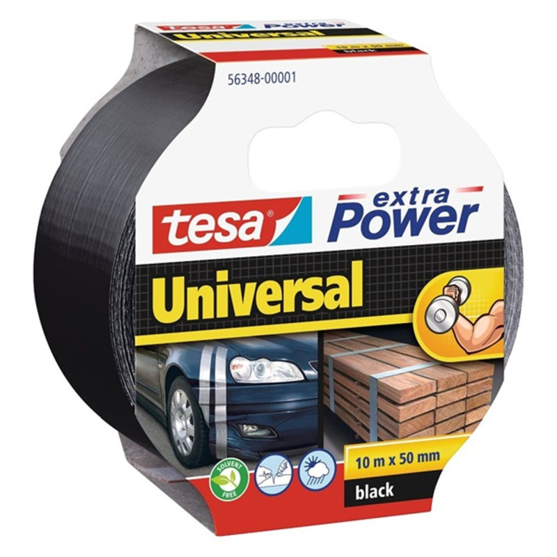 Tesa 56348 Extra Power 50mmx10 m fekete szövetszalag Tesa 56348 Extra Power 50mmx10 m fekete szövetszalag