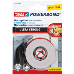 Tesa Extra Power 1,5mx19mm erős kétoldalú ragasztószalag
