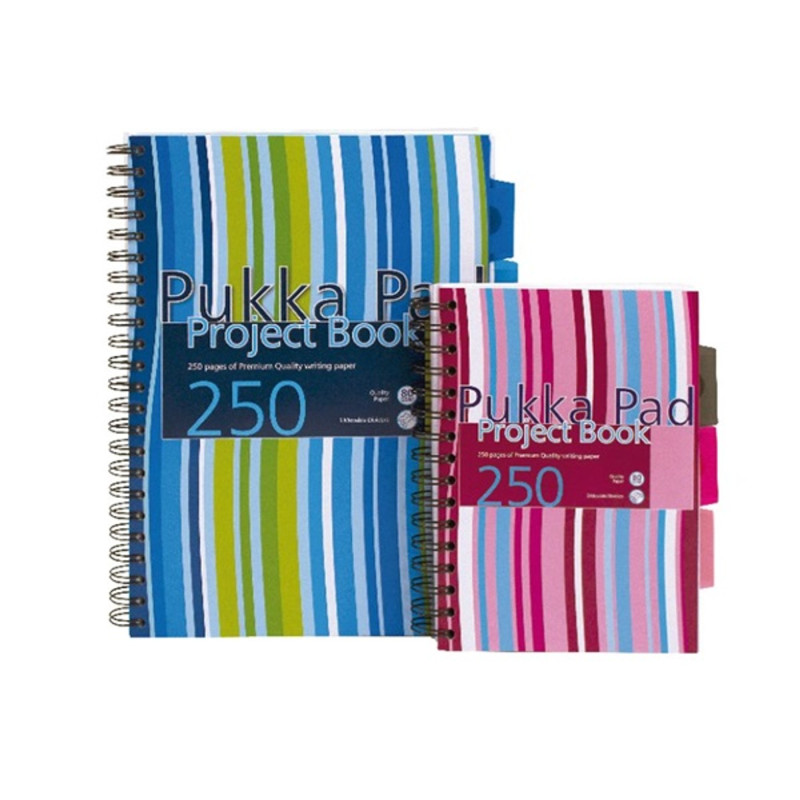 Pukka Pad Project Book A5 250 oldalas vonalas spirálfüzet Pukka Pad Project Book A5 250 oldalas vonalas spirálfüzet