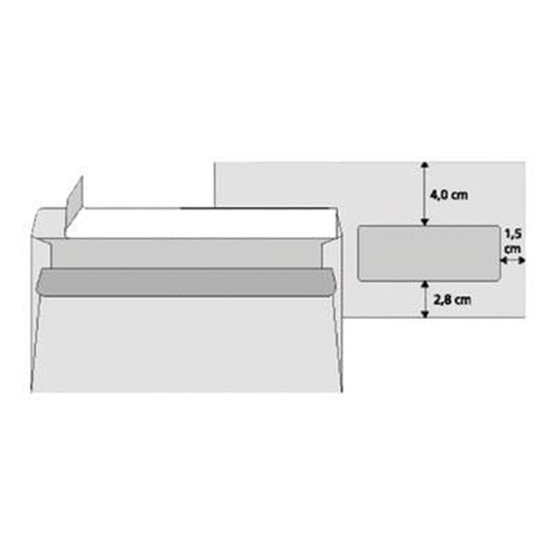 Office Depot LA4 szilikonos jobb ablakos 25db boríték Office Depot LA4 szilikonos jobb ablakos 25db boríték