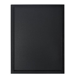 Securit 40x60cm lakkozott fekete krétatábla + krétamarker