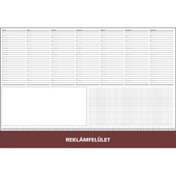 Realsystem 2022-es 7141-09 bordó asztali könyöklő