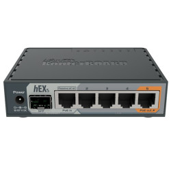 Mikrotik RouterBoard hEX S RB760iGS L4 256MB 5x GbE port 1x GbE SFP router