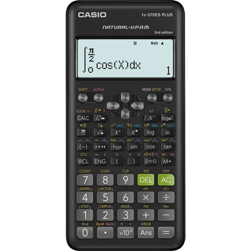Casio FX-570ES PLUS-2 tudományos számológép Casio FX-570ES PLUS-2 tudományos számológép