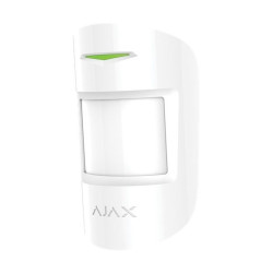 AJAX MotionProtect Plus WH vezetéknélküli kombinált PIR+MW fehér mozgásérzékelő