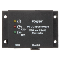 Roger UT2USB RS485/USB kommunikációs interfész