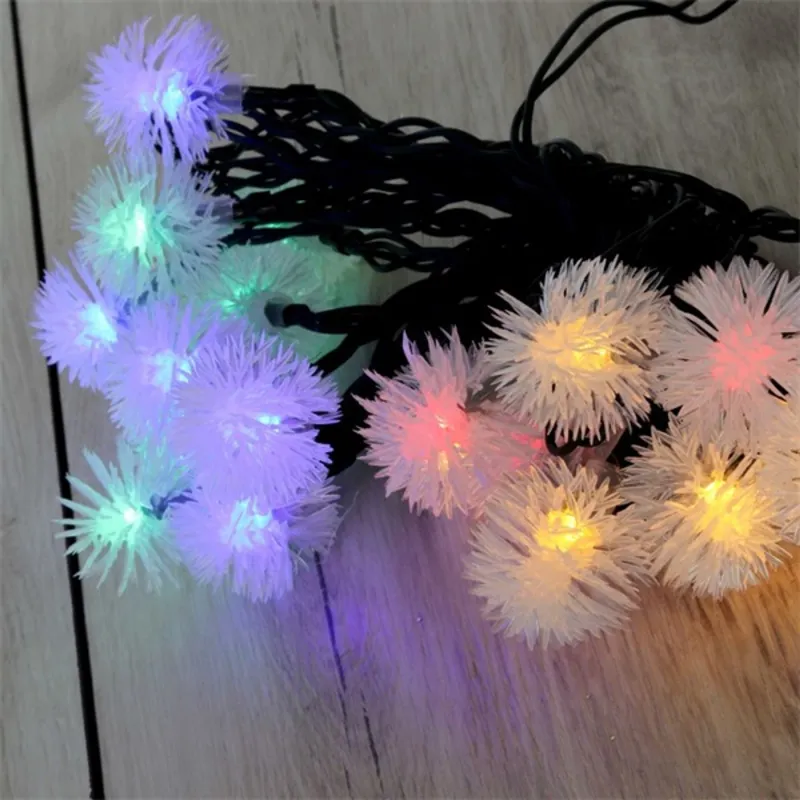 Zúzmara alakú 3cm/5m/IPX3 szabványos/több színű/20db LED-es/napelemes fényfüzér, fénydekoráció Zúzmara alakú 3cm/5m/IPX3 szabványos/több színű/20db LED-es/napelemes fényfüzér, fénydekoráció