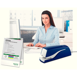 Leitz "Nexxt 5532" elektromos tűzőgép kék  (55320035)