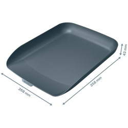 Leitz Cosy irattálca bársony szürke (53580089)