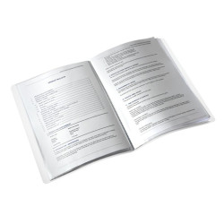Leitz WOW iratvédő mappa lila (46320062)