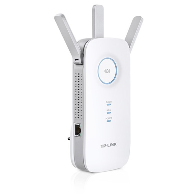 TP-Link RE450 - Wi-Fi range extender - 1GbE - Wi-Fi 5 - 2.4 GHz, 5 GHz TP-Link RE450 - Wi-Fi range extender - 1GbE - Wi-Fi 5 - 2.4 GHz, 5 GHz