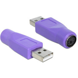 ADA Delock 65461 PS/2 anya - USB-A apa adapter
